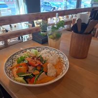 Shanghai curry at +84 Asian Restaurant in Berlin