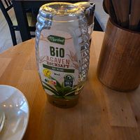 Agavendicksaft zum Ingwertee at +84 Asian Restaurant in Berlin