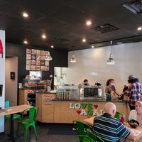 The inside of the restaurant  at Love Again Local in West Chester