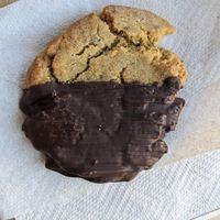 Chocolate peanut butter cookie - superb! at Love Again Local in West Chester