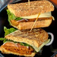 Italian panini at Love Again Local in West Chester