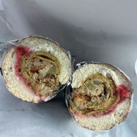 Special- The Ugly Sweater (thanksgiving leftover sandwich)  at Love Again Local in West Chester