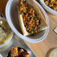 Special- I forget the name but this was a breakfast cheesesteak and it was soo good   at Love Again Local in West Chester