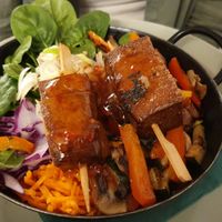 Rainbow bowl at Veggiezz - Opernring in Vienna