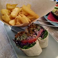 Gyros Wrap at Veggiezz - Opernring in Vienna