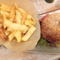 Very good fries! at Veggiezz - Opernring in Vienna