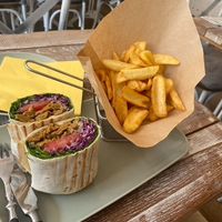 Wrap at Veggiezz - Opernring in Vienna