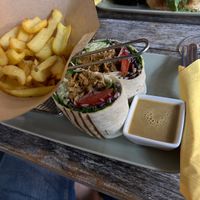 Gyros wrap  at Veggiezz - Opernring in Vienna