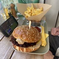 Spicy burger   at Veggiezz - Opernring in Vienna