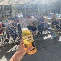 Outdoor terrace 🌞   at Veggiezz - Opernring in Vienna