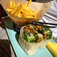 Gyros was really fresh! at Veggiezz - Opernring in Vienna