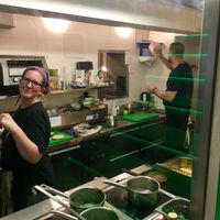 die offene Küche at Veggiezz - Opernring in Vienna