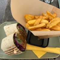 Gyros wrapzz (13,90€) at Veggiezz - Opernring in Vienna