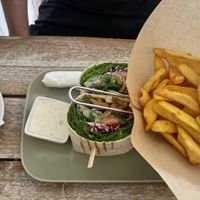 Gyros Wrap  at Veggiezz - Opernring in Vienna