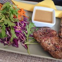 Pepper Seitan Steak at Veggiezz - Opernring in Vienna