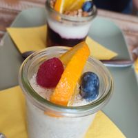 Dessert at Veggiezz - Opernring in Vienna