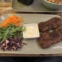 Seitan steak  at Veggiezz - Opernring in Vienna