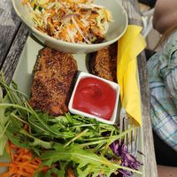 Seitan peppered steak! at Veggiezz - Opernring in Vienna