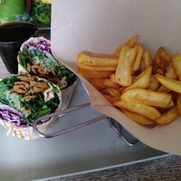 Wrap gyro at Veggiezz - Opernring in Vienna