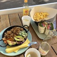 Gyros bowl and Gyros wrap  at Veggiezz - Opernring in Vienna