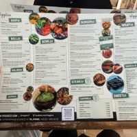 Menu at Veggiezz - Opernring in Vienna
