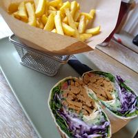Gyros Wrap at Veggiezz - Opernring in Vienna