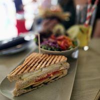 Club sandwich at Veggiezz - Opernring in Vienna