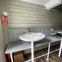 High Seating Area (They Also Have Lower Tables)  at Veggiezz - Opernring in Vienna