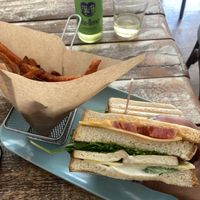 Too Much White Bread imo Could Have Used More Greens  at Veggiezz - Opernring in Vienna
