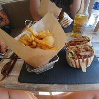 Vegan turkey tortilla at Veggiezz - Opernring in Vienna