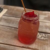 Rose and raspberry lemonade  at Veggiezz - Opernring in Vienna