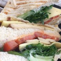 Club sandwich  at Veggiezz - Opernring in Vienna