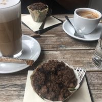 Chocolate muffins  at Veggiezz - Opernring in Vienna