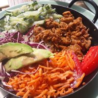 Gyros bowl at Veggiezz - Opernring in Vienna