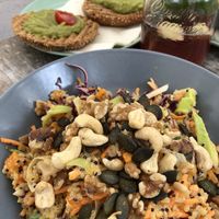Quinoa salad, avocado toast   at Veggiezz - Opernring in Vienna