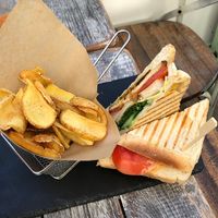 Club sandwich, so good! at Veggiezz - Opernring in Vienna