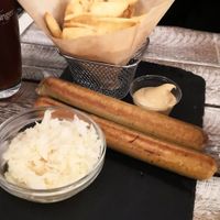 Bratwurst at Veggiezz - Opernring in Vienna