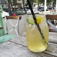 Cucumber & lime lemonade at Veggiezz - Opernring in Vienna
