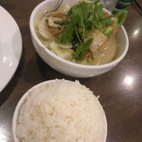 Green curry vegetarian at Restoran Malaysia in Richmond Hill