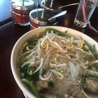 Vegetarian pho with tofu beef at Vietnam's Central in Scarsdale