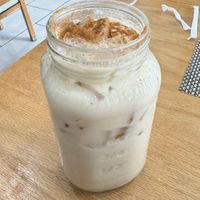 My favorite drink here: the mate chai with oat milk (tastes like orchata)  at The Modern Tea Room in Lancaster