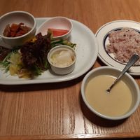 Vegan plate at Farm Table Suzu in Niigata