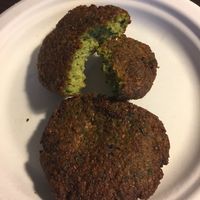 Best falafel EVER! Moist and flavorful. Highly recommend. at Blend Cups Organic in Hackensack
