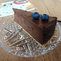 you have to try this chocolate cake! at Mihiderka in Katowice