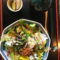 Salad at Cafe 85 in Kyoto