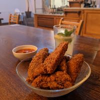 seitan wings at The Judgy Vegan in Brussels