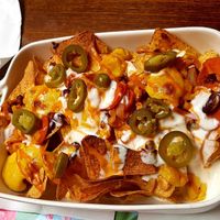Nachos at The Judgy Vegan in Brussels
