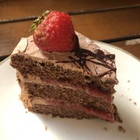 Old cake  at The Judgy Vegan in Brussels