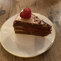 Gâteau au chocolat   at The Judgy Vegan in Brussels