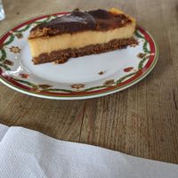 Snickers cheesecake at The Judgy Vegan in Brussels